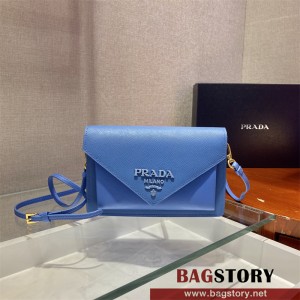 프라다 엔벨로프 미니 숄더백 사피노아 소가죽 1BP020