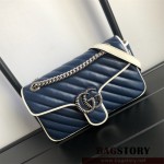 구찌 GUCCI 443497 마몬트 마틀라세 스몰 숄더백