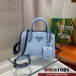 프라다 PRADA 크리스틴 사피아노 토트백 1BA269