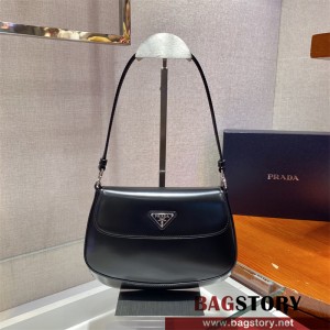 프라다 클레오 브러시드 플랩백 1BD311