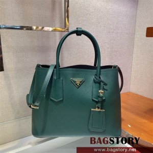 프라다 두블레 미디엄 탑핸드백 1BG775