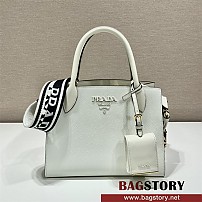 프라다 스몰 사피아노 레더 모노크롬백 1BA156
