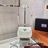 프라다 클레오 브러시드 레더 미니 숄더백 1BH188
