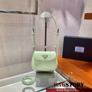 프라다 클레오 브러시드 레더 미니 숄더백 1BH188