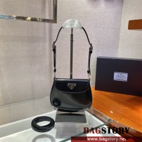 프라다 클레오 브러시드 레더 미니 숄더백 1BH188