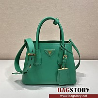 프라다 더블 사피아노 가죽 미니백 1BG443