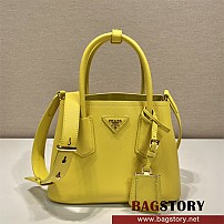 프라다 더블 사피아노 가죽 미니백 1BG443