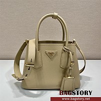 프라다 더블 사피아노 가죽 미니백 1BG443