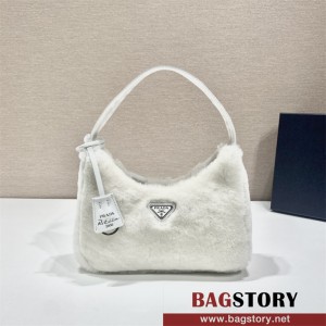 프라다  테수토 나일론 미니 호보백 1NE515 리에디션 나일론