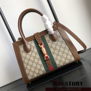 구찌 GUCCI 재키 1961 미디엄 토트백 649016