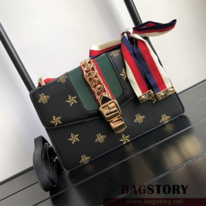 구찌 GUCCI 524405 벨벳 실비 스몰 숄더백 25CM