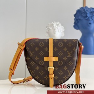 루이비통 Louis Vuitton   샨티 MM 모노그램 숄더 백 포셰트 브라운 M51233