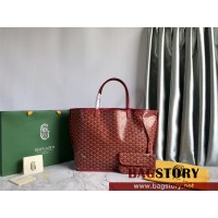 고야드 GOYARD 앙주백MM  양면 가죽