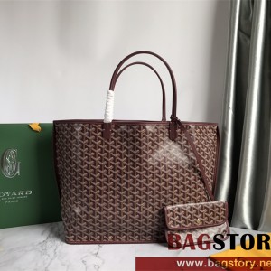 고야드 GOYARD 앙주백MM  양면 가죽