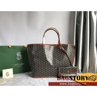 고야드 GOYARD 앙주백MM  양면 가죽