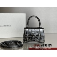 발렌시아가 BALENCIAGA 아워글레스 탑핸들백 미니 11.5CM