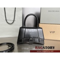발렌시아가 BALENCIAGA 아워글레스 탑핸들백  미디움 23CM