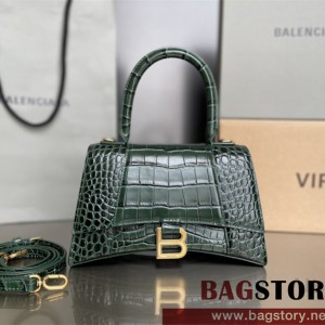 발렌시아가 BALENCIAGA 아워글레스 탑핸들백  미디움 23CM
