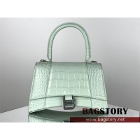 발렌시아가 BALENCIAGA 아워글레스 탑핸들백  미디움 23CM