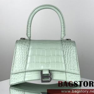 발렌시아가 BALENCIAGA 아워글레스 탑핸들백  미디움 23CM