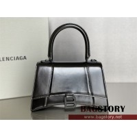 발렌시아가 BALENCIAGA 아워글레스 탑핸들백  미디움 23CM