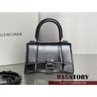발렌시아가 BALENCIAGA 아워글레스 탑핸들백 스몰 19CM