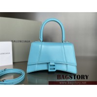 발렌시아가 BALENCIAGA 아워글레스 탑핸들백 미디움 23CM