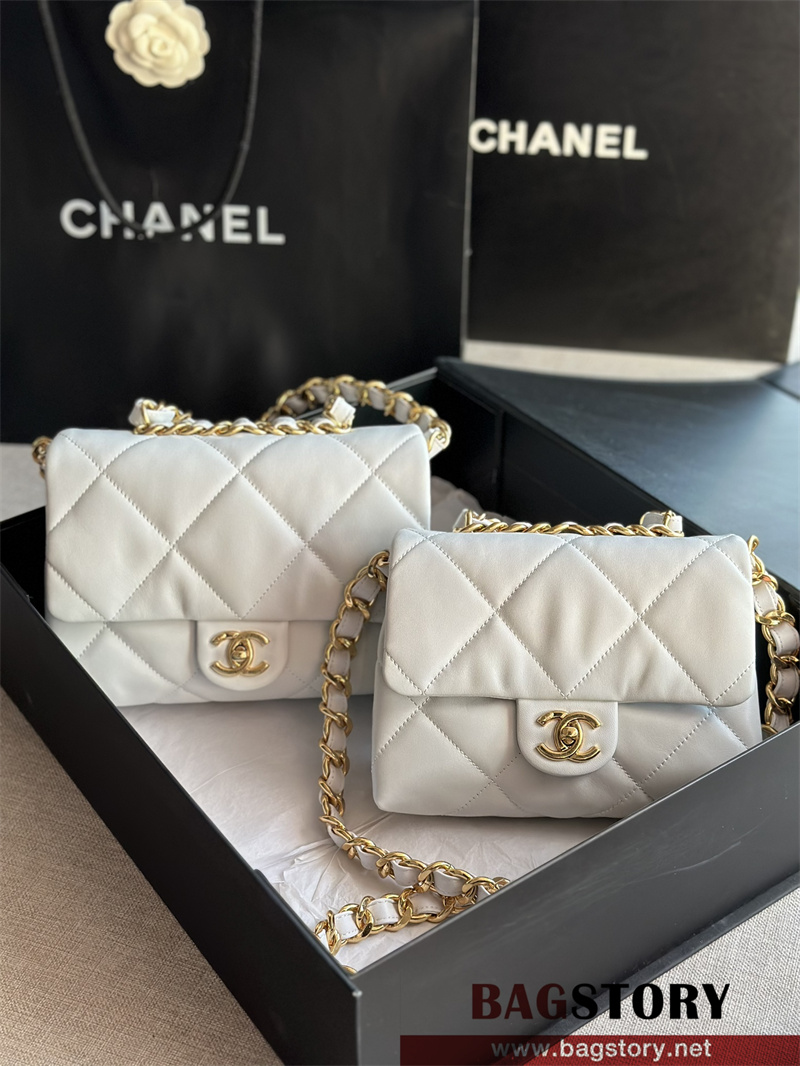 샤넬 CHANEL 미디움 플랩백 AS3499 23CM