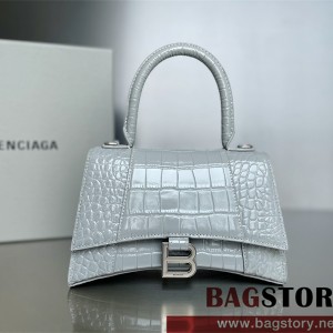 발렌시아가 BALENCIAGA 아워글레스 탑핸들백  미디움 23CM 