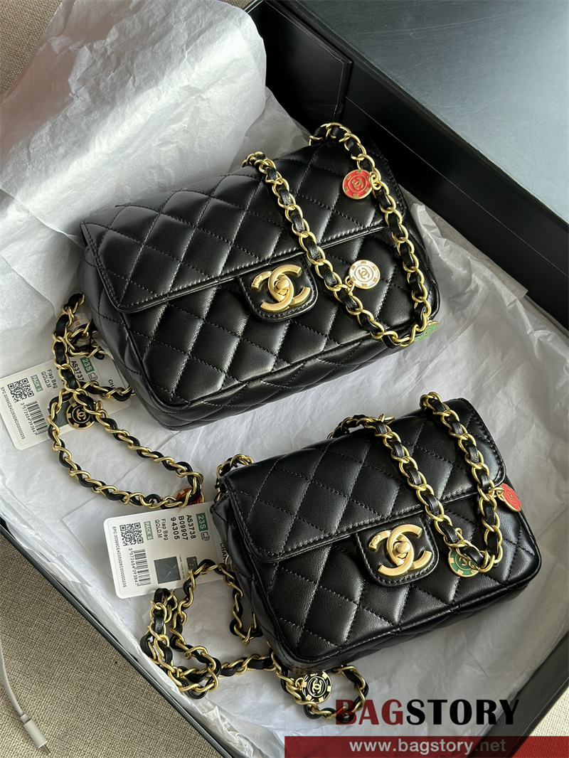 샤넬 CHANEL 스몰 플랩백 19CM