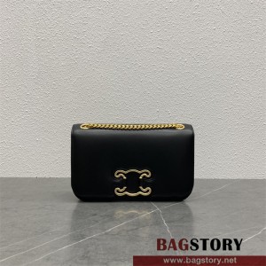 셀린느 미디엄 프레임 트리옹프 백 체인 숄더백  199813