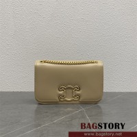 셀린느 미디엄 프레임 트리옹프 백 체인 숄더백  199813