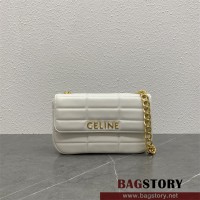 셀린느 22SS 화이트 트리오페 체인 숄더백 199243