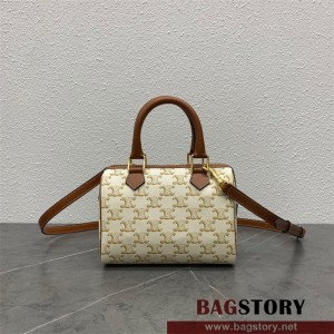 셀린느 트라이엄프 트리오페 보스턴백 토트백 197582