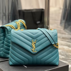 입생로랑 YSL 487216 모노그램 미디움 숄더백