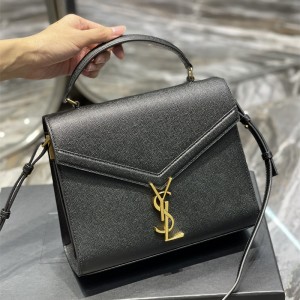 입생로랑 YSL 578000 24.5CM 카산드라 탑핸들백 크림