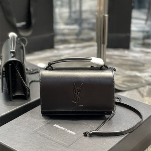 입생로랑 YSL 533026 19CM 선셋 체인 숄더백 