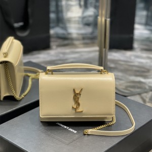 입생로랑 YSL 533026 19CM 선셋 체인 숄더백 