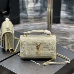 입생로랑 YSL 533026 19CM 선셋 체인 숄더백 