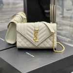 입생로랑 YSL 526286 21CM 엔벨롭 스몰백 믹스 마틀라세 숄더백 크로스백