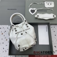 발렌시아가 BALENCIAGA 르카골 버킷백 미디움