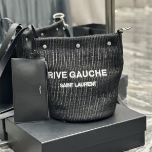 입생로랑 YSL 669299 리브 캔버스 여성 숄더백