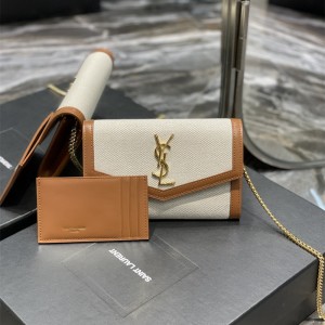 입생로랑 YSL 607788 19CM 업타운 체인 숄더백