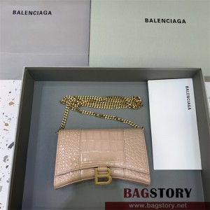 발렌시아가 BALENCIAGA 아워글레스 체인백 19CM