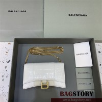 발렌시아가 BALENCIAGA 아워글레스 체인백 19CM