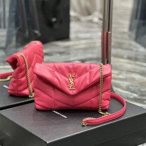 입생로랑 YSL 620333 23CM 모노그램 루루 푸퍼 숄더백