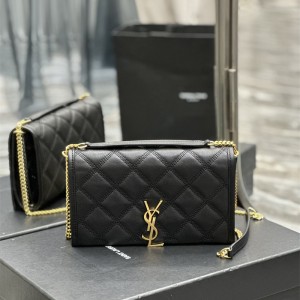입생로랑 YSL 585031 22.5CM 퀼팅 모노그램 베키 BECKY 숄더백 