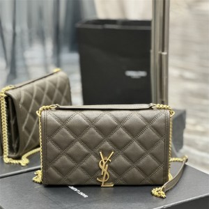 입생로랑 YSL 585031 22.5CM 퀼팅 모노그램 베키 BECKY 숄더백 
