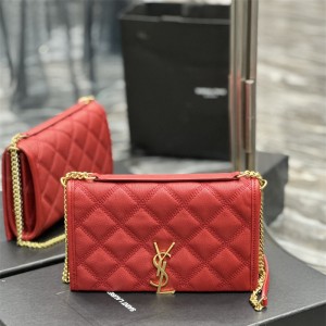 입생로랑 YSL 585031 22.5CM 퀼팅 모노그램 베키 BECKY 숄더백 