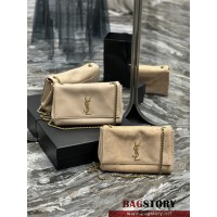 입생로랑 YSL 리버서블 스웨이드 케이트 체인 크로스백 553804 28.5CM
